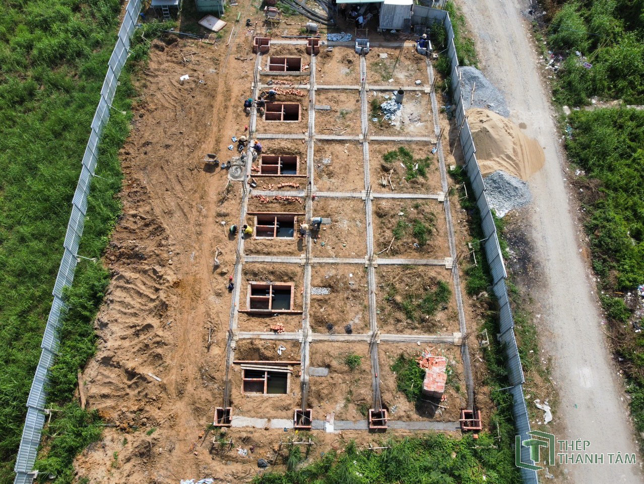 XÂY LẮP LÔ NHÀ A8 (2-7) CHỢ NÔNG SẢN